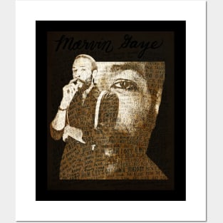 Marvin Gaye in memory Posters and Art